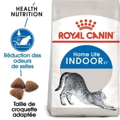 2kg Royal Canin Home Life Indoor 27 - Croquettes pour chat
