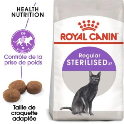 4kg Sterilised 37 Royal Canin Croquettes chat