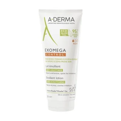 A-Derma - Exomega Control - Lait émollient anti-gr attage -200 ml