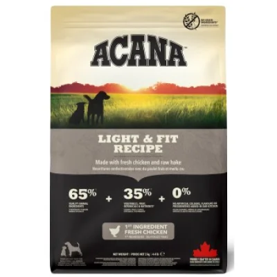 Acana Heritage Adult Light And Fit Dog 2kg Dog Food Argenté 2kg