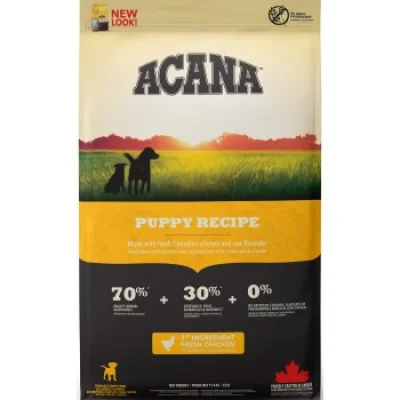 Acana Heritage Puppy Recipe Fresh Chicken 11.4kg Dog Food Doré 11.5kg