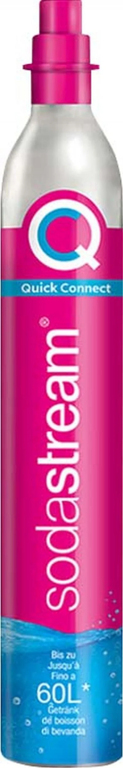 Accessoire machine à soda Sodastream Cylindre d'échange CQC Rose CO2