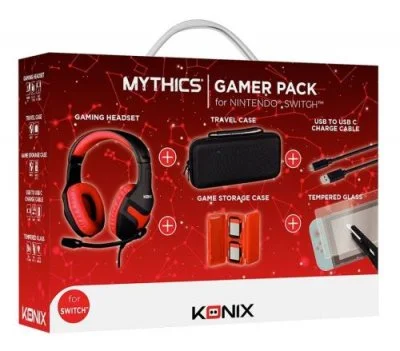Accessoires nintendo switch - gamer mythics - konix