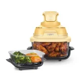 NINJA Air Fryer Modulaire en verre CRISPi FN101EUGD - Gingembre