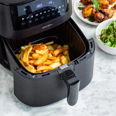Airfryer 1 panier - Greenpan - Noir - Inox