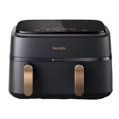 Airfryer PHILIPS Series 3000 9L Double Panier NA352/00