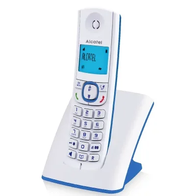 Alcatel Classic F530 - Téléphone sans fil avec ID d'appelant - DECT - bleu