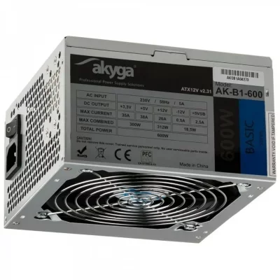 Alimentation atx basic ak-b1 600w AK-B1-600