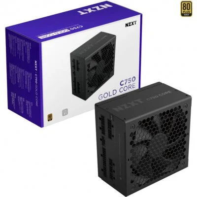 Alimentation PC modulaire Nzxt C750 GOLD CORE 750W 80 PLUS Gold noir
