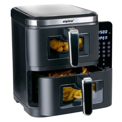 alpina Airfryer XXXL - Friteuse à air chaud 11L - 8 Personnes