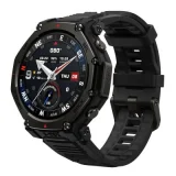 AMAZFIT T-Rex 3 Pro GPS, Boitier noir de 44 mm et bracelet noir - Neuf