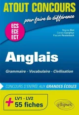 Anglais Concours d'Entrée aux Grandes Écoles de Commerce ECE ECS ECT +55Fiches