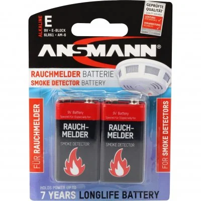 Ansmann 1515-0006 pile domestique Batterie rechargeable 9V Alcaline