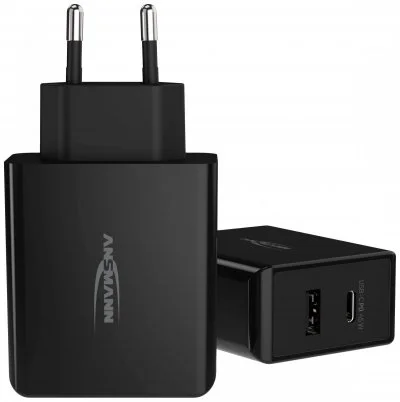 ANSMANN 247PD adaptateur secteur - USB, USB-C - 45 Watt