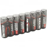ANSMANN 8 piles aa lr06 1,5v alkaline