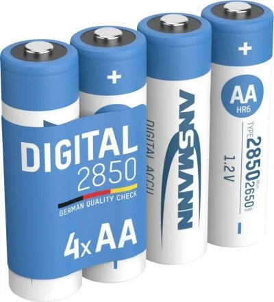 Ansmann NiMh-Akkus 2850mAh AA