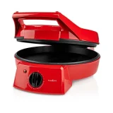 NEDIS Appareil à pizza et grill 30cm température réglable 1800 w