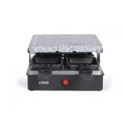 Appareil à raclette 4 personnes Livoo DOC242 600 W Noir