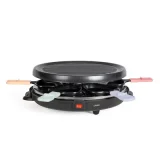 LIVOO Appareil à raclette 6 personnes Noir