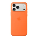 APPLE Coque en silicone avec MagSafe Orange - iPhone 17 Pro Max