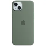 APPLE Coque en silicone avec MagSafe pour iPhone 15 Plus - Cyprès