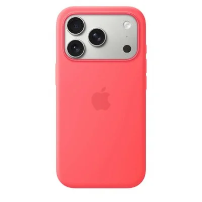 Apple Coque En Silicone Avec Magsafe Pour Iphone 17 Pro - Rose Goyave