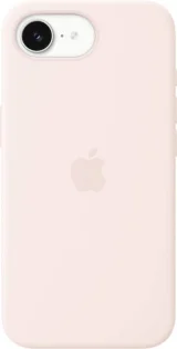 APPLE Coque En Silicone Avec Magsafe Pour Iphone 17e - Rose Pastel