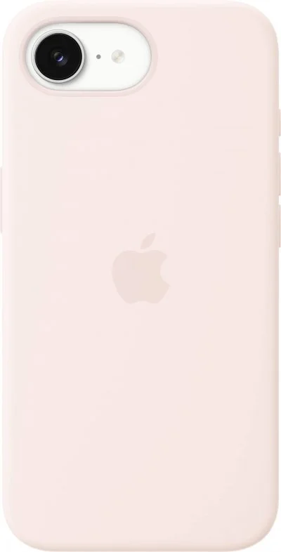 Apple Coque En Silicone Avec Magsafe Pour Iphone 17e - Rose Pastel