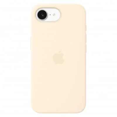 Apple Coque En Silicone Avec Magsafe Pour Iphone 17e - Vanille