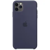 APPLE Coque en silicone iPhone 11 Pro Max - Midnight Blue
