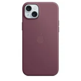 APPLE Coque en tissage fin avec MagSafe pour iPhone 15 Plus - Mûre
