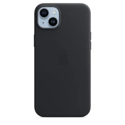 Apple Coque Leather MagSafe iPhone 14 Plus - Ink