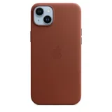 APPLE Coque Leather MagSafe iPhone 14 Plus - Umber