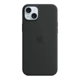 APPLE Silicon Case MagSafe Coque arrière iPhone 15 Plus noir