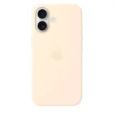 APPLE Silicone Case with MagSafe Vanille iPhone 17