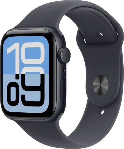 Apple Watch SE 3 GPS 44 mm Minuit Bracelet Sport Sport Minuit S/M