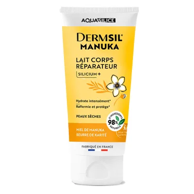 Aquasilice Lait Corps Miel de Manuka - 200 ml - Tube 200 ml
