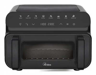 Ardes ARFRYA09GP friteuse Unique 10 L Autonome 2000 W Friteuse d'air chaud Noir
