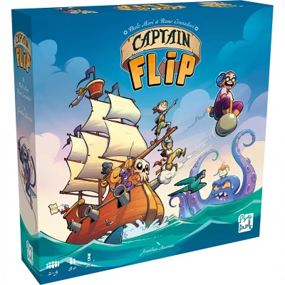 Asmodee - PLPCF01FR - Captain FLip le jeu de societe