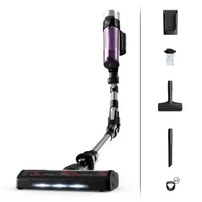 Aspirateur balai sans fil RH2037WO - Noir et violet