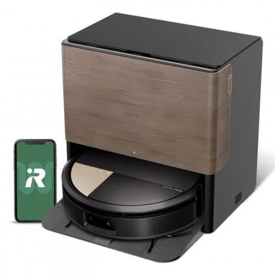 Aspirateur robot iRobot Roomba Max 705 Combot Robot + AutoWash dock, Noir