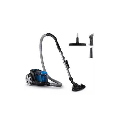 Aspirateur traineau sans sac - PHILIPS FC9331/09 - 900 W - 1.5 L - Noir intense et bleu