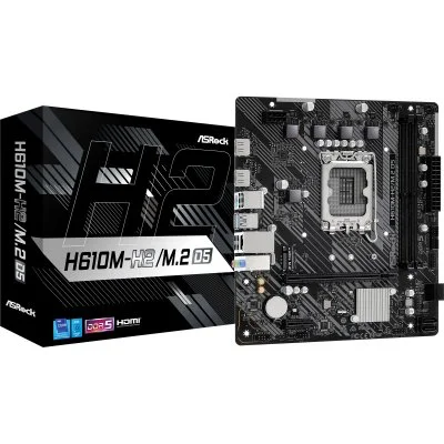 Asrock H610M-H2/M.2 D5 Intel H610 LGA 1700 micro ATX