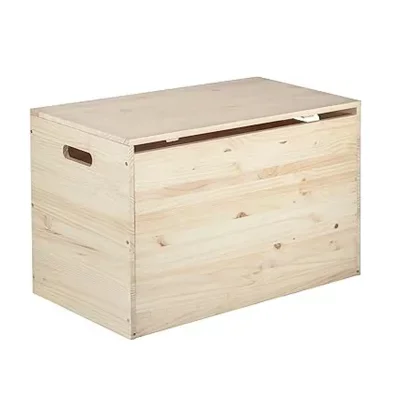 Astigarraga Coffre de rangement en pin massif 80cm