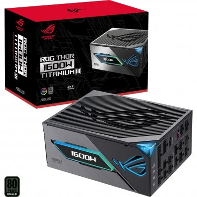 Asus Alimentation Modulaire Rog Thor 1600w Titanium Iii 80 Plus Gold