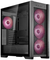 ASUS Boîtier ATX semi-tour TUF GAMING GT302 TG ARGB Noir Multicouleur Noir