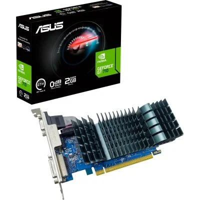 ASUS GT710-SL-2GD5-BRK-EVO NVIDIA GeForce GT 710 2 Go 90YV0ALA-M0NA00