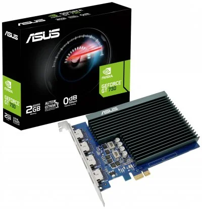 ASUS GT730-4H-SL-2GD5 - carte graphique - GF GT 730 - 2 Go