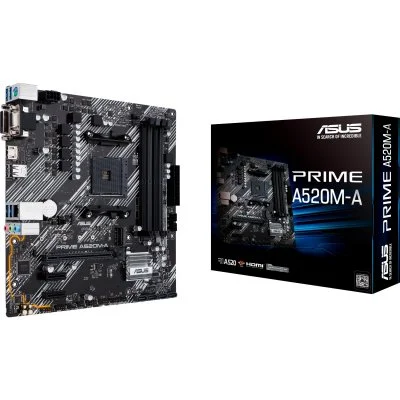 ASUS PRIME A520M-A II/CSM AMD A520 Emplacement AM4 micro ATX
