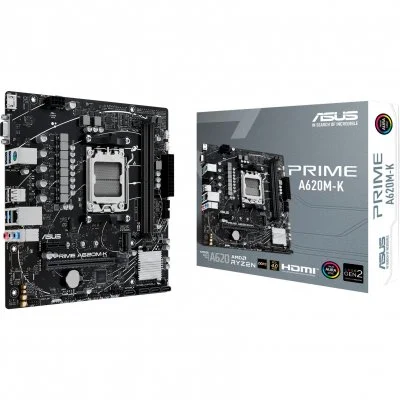 ASUS PRIME A620M-K AMD A620 Emplacement AM5 micro ATX